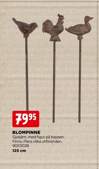 Jem&Fix Blompinne erbjuda