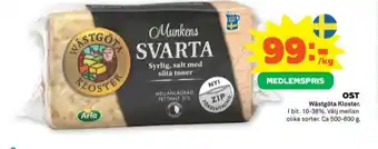 Coop Forum Wästgöta kloster hårdost erbjuda