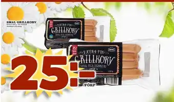 Bonum Matmarknad Smal grillkorv erbjuda