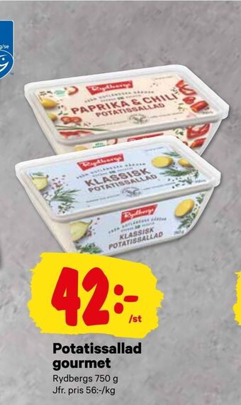 Potatissallad gourmet