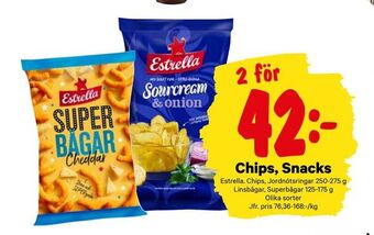 City Gross Chips, snacks erbjuda