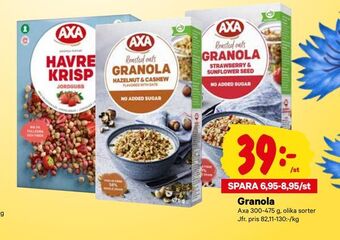 City Gross Granola erbjuda