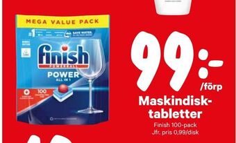 City Gross Maskindisktabletter erbjuda