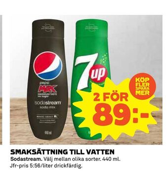 Coop Extra Smaksättning till vatten erbjuda