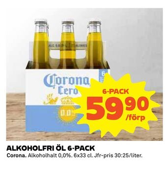 Coop Extra Alkoholfri öl 6-pack erbjuda