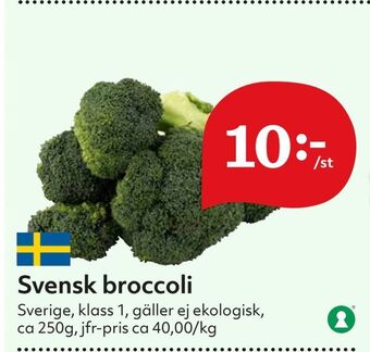 Hemköp Svensk broccoli erbjuda