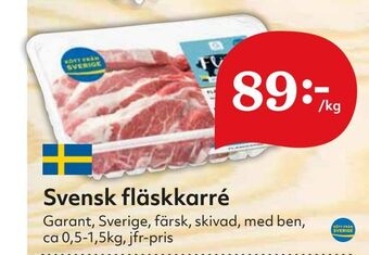 Hemköp Svensk fläskkarré erbjuda