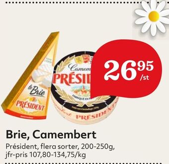 Hemköp Brie, camembert erbjuda