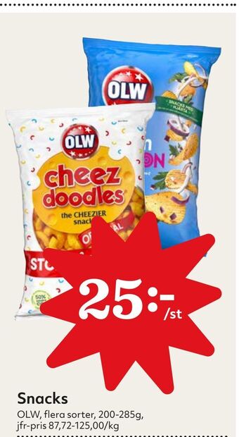 Hemköp Snacks erbjuda