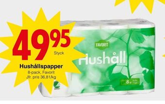 Matöppet Hushållspapper erbjuda