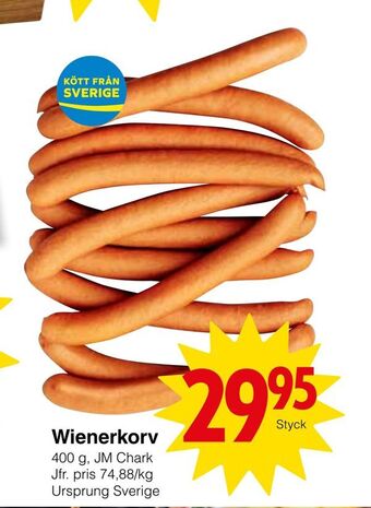 Matöppet Wienerkorv erbjuda