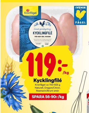 City Gross Kycklingfilé erbjuda