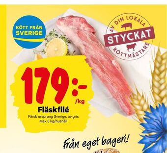 City Gross Fläskfilé erbjuda