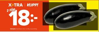 Coop Extra Aubergine erbjuda
