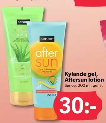 DollarStore Kylande gel, aftersun lotion erbjuda