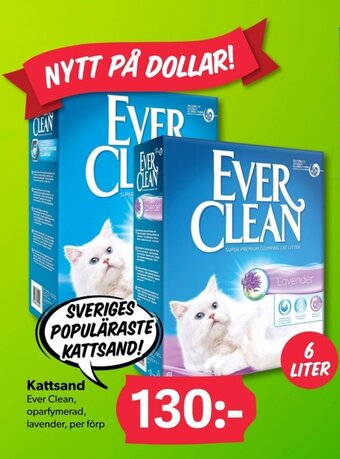DollarStore Kattsand erbjuda