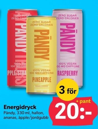 DollarStore Energidryck erbjuda
