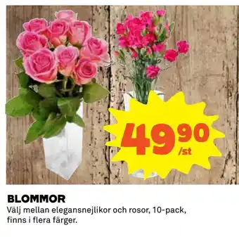 Coop Daglivs Blommor erbjuda