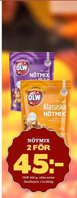 Din Mat Nötmix erbjuda