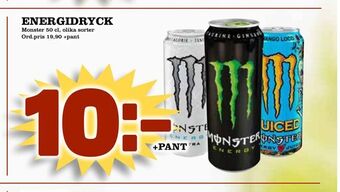Din Mat Energidryck erbjuda