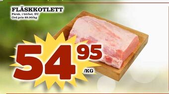 Din Mat Fläskkotlett erbjuda