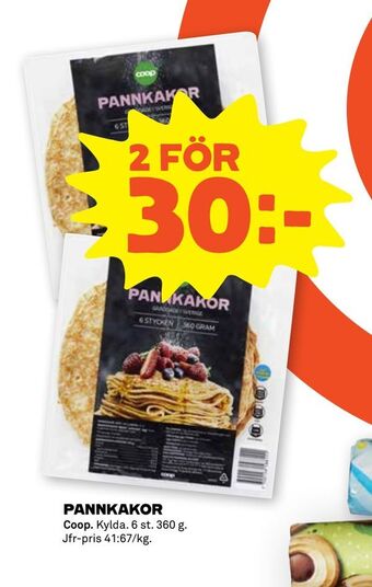 Stora Coop Pannkakor erbjuda
