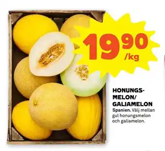 Stora Coop Honungsmelon/ galiamelon erbjuda