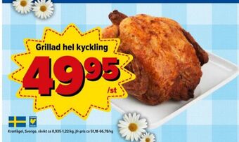 Östenssons Kronfågel kyckling erbjuda