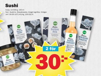 Pekås Coop nori erbjuda