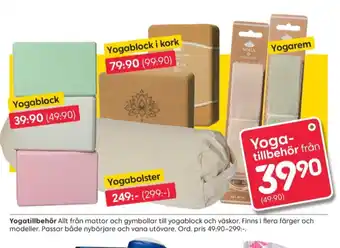 Rusta Palmolive yogablock erbjuda