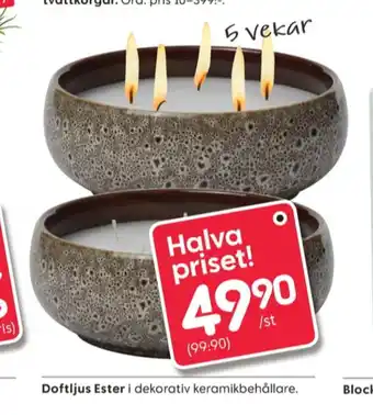 Rusta Cutler doftljus erbjuda