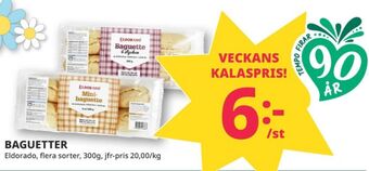 Tempo Eldorado baguetter erbjuda