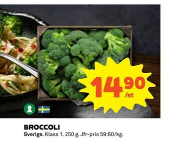 Coop Broccoli erbjuda