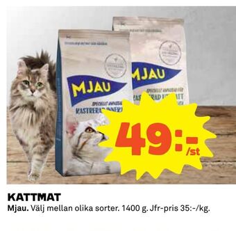 Coop Kattmat erbjuda