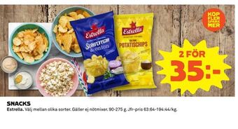 Coop Snacks erbjuda