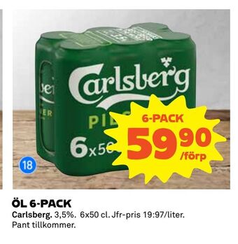 Coop Öl 6-pack erbjuda