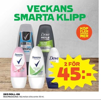 Coop Deo roll-on erbjuda
