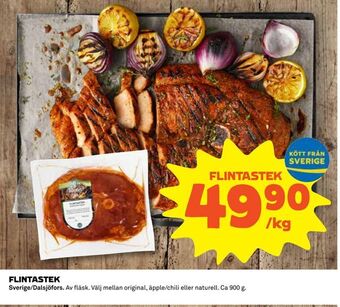 Coop Flintastek erbjuda