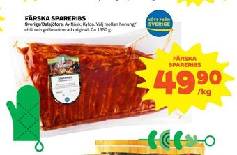 Coop Färska spareribs erbjuda