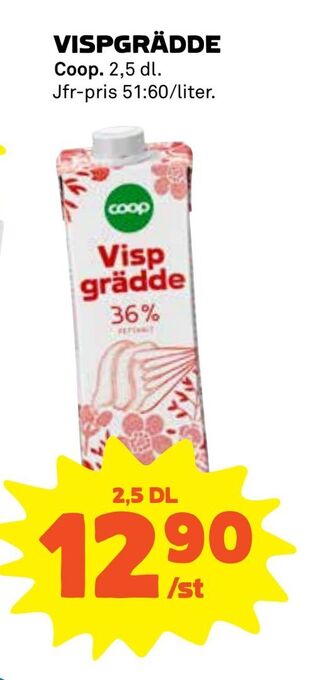 Coop Vispgrädde erbjuda