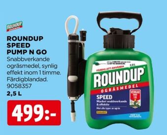 Jem&Fix Roundup ogräsmedel erbjuda