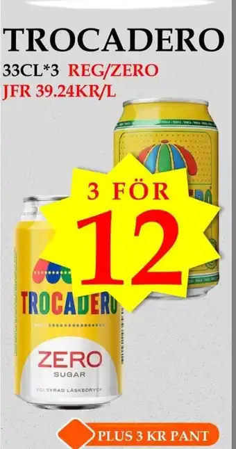 Trocadero reg /zero