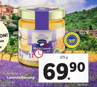 Lidl Duc de Coeur Lavendelhonung erbjuda
