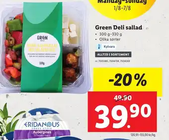 Lidl Green Deli Sallad erbjuda