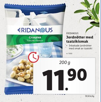 Lidl Jordnötter med tzatzikismak erbjuda