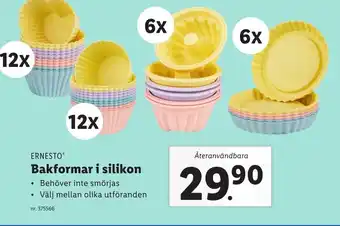Lidl Bakformar i Silikon erbjuda