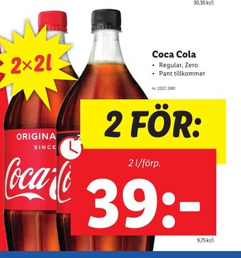 Lidl Coca Cola erbjuda