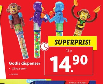 Lidl Godis Dispenser erbjuda