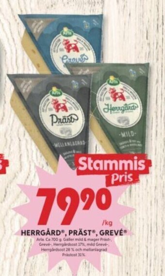 ICA Kvantum Herrgård Präst Grevé erbjuda
