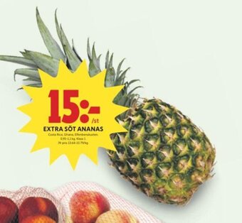 ICA Kvantum Extra Söt Ananas erbjuda